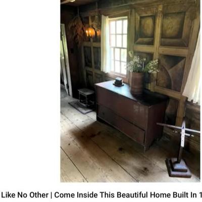 Photo of 1680’s house with similar piece