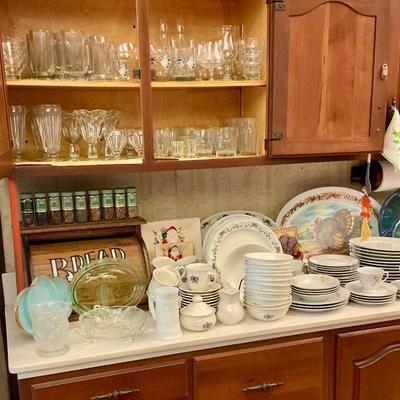 Glassware and dinnerware