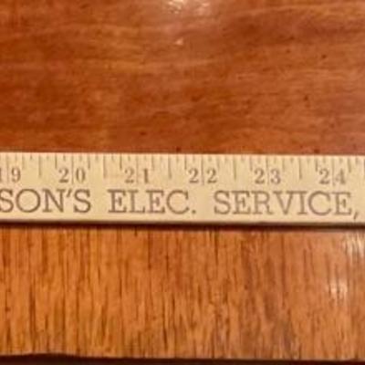 Frierson’s Electrical Service yard stick