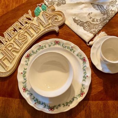 Christmas dishes