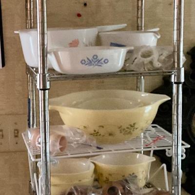 Corning ware and Pyrex 