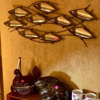 Brass sculpture