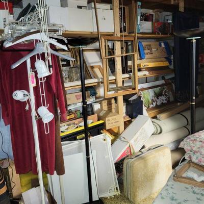 full basement to dig through for treasure