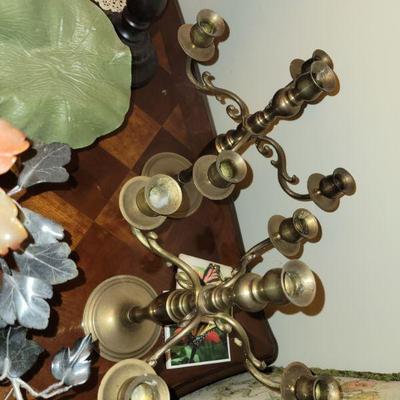 brass candle sticks