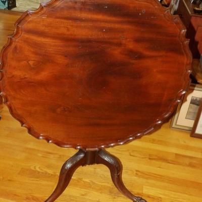 Period Chippendale Pie Crust Table