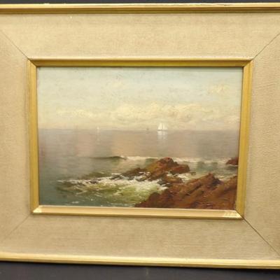 AT Bricher (1837-1908) Oil On Boards
