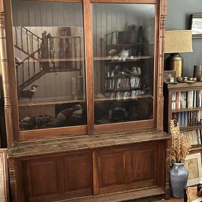 Antique General Store cabinet 