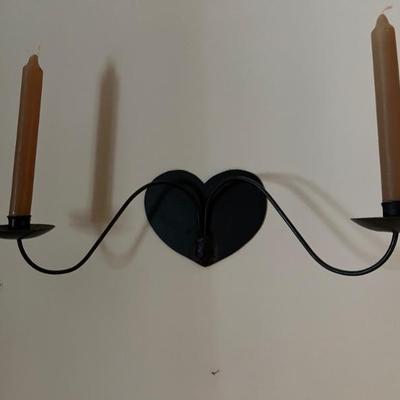 Country style candle scobce