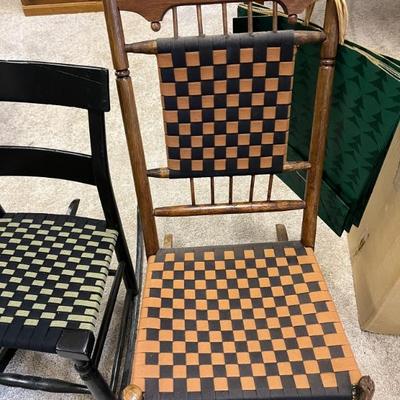 ”Shaker” style rocking chair