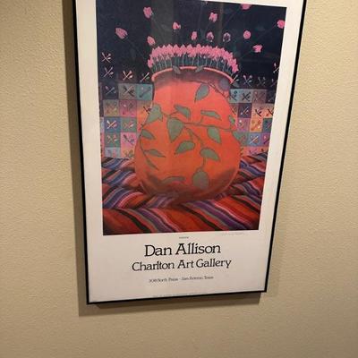 Dan Allison Signed Gallery Poster 