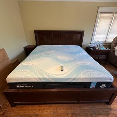 King Bed Frame (Mattress sold separately)