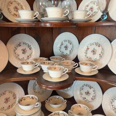 Vintage Wedgwood Patrician Argyle Set of China 