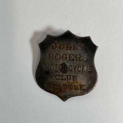 Vintage Jolly Roger Badge