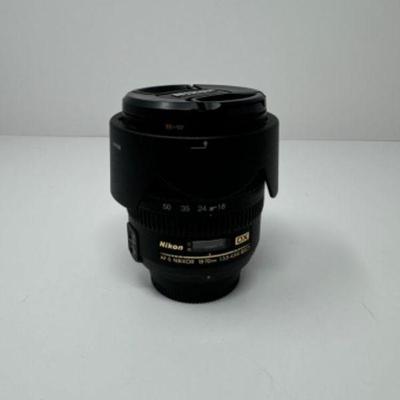 Nikon DX AF-S Nikkor 18-70mm 1:3.5-4.5G ED + F-Pro B&W filter | Est. $380+	