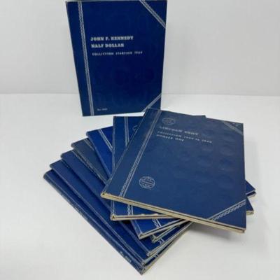 Vintage Coin Collecting Albums - 1909-1964	