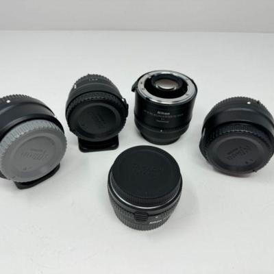 ﻿Nikon Mount Adapter & Accessories Collection - Total Est. Value $1,820	