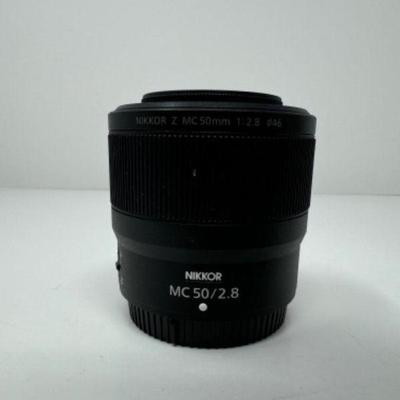 Nikkor MC 50/2.8 Z MC 50 mm 1:2.8 -46 | Est. $650	