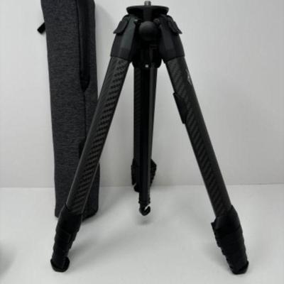 Peak Design Travel Tripod - Sleek Black Carbon Fiber | Est. $380	