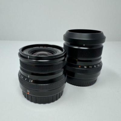 Fujifilm Aspherical Lens Pair: Super EBC XF 23mm & 16mm | Est. $850	