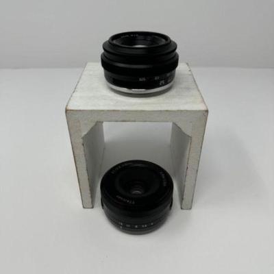 Pair of TTArtisan Manual Focus Lenses: 25mm f/2 & 27mm f/2.8	
