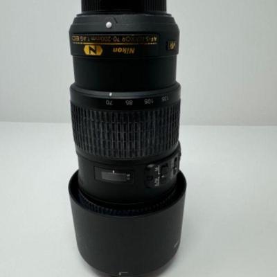 Nikon Camera Lenses: Premium VR & NIKKOR Collection | Est. $2,100	