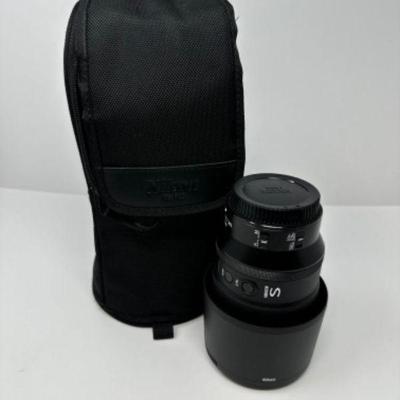 Nikkor Z MC 105mm 1:2.8 VR 5-62 + Bag | Est. $1,100	