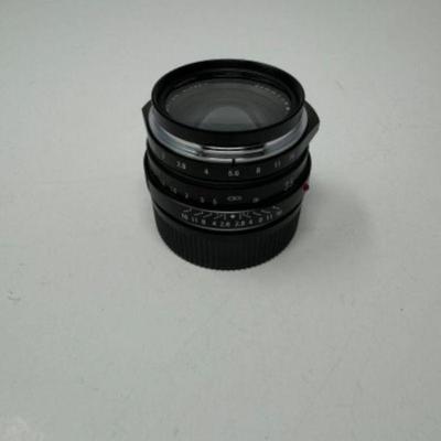 Voigtlander 35mm F 1.4 II Nockton Classic + 43mm Tiffen UVlens| Est. $650+	