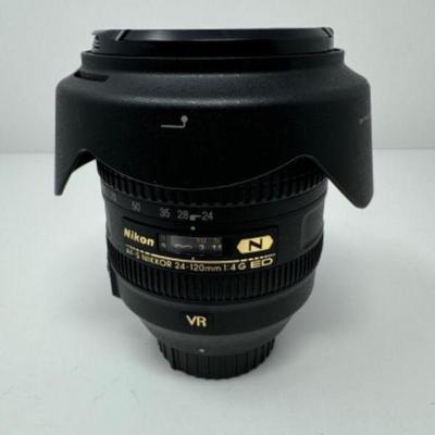 Nikon N AF-S Nikkor 24-120mm 1:14G ED | Est. $1,100	