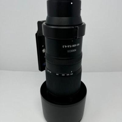 Nikkor Z 180-600mm 1:5.6-6.3 VR - 95 | Est. $1,900	