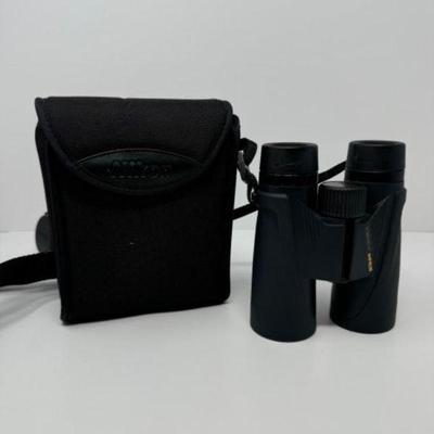 ﻿Nikon Monarch 8x42 Binoculars - 6.3 Degree Angle + Bag | Est. $445	