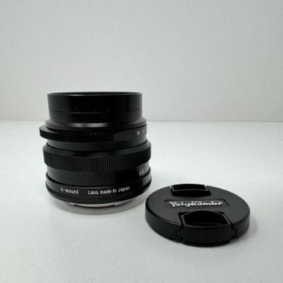 Voigtlander Nokton 23mm F1.2 | Est. $990	