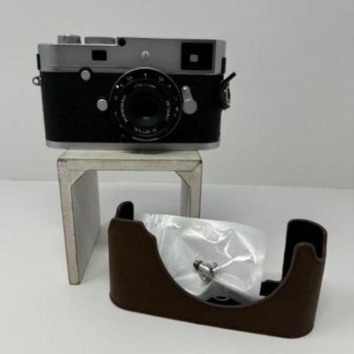 Leica M-P w/ TTArtisan 28mm & Leather Base | Est. $6,000