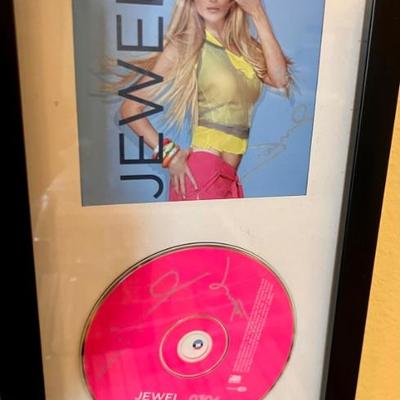 CD signed by Jewel