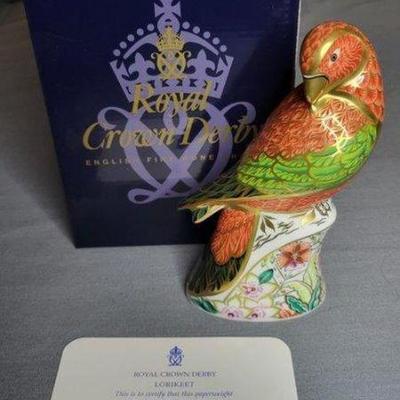 Collection of Royal Crown Derby Paperweights