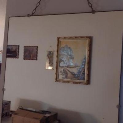 Large hanging mirror 