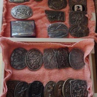 Hesston belt buckles
Will Rogers buckle