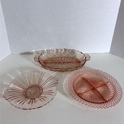 Discontinued Anchor Hocking Pink Depression Glass Collection .jpg