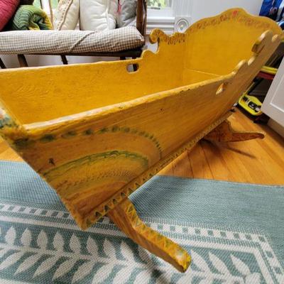Antique crib