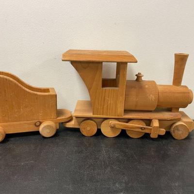 Large Wooden Trains