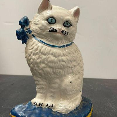Cast Iron Cat Doorstop