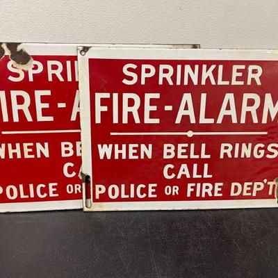 Porcelain Signs