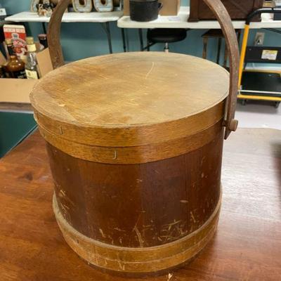 Lidded Firkin
