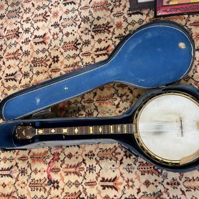 Banjo and Case