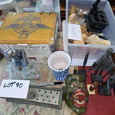 Part of miscellaneous antiques, vintage & contemporary Super Sized lot.