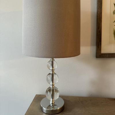 Pair of contemporary buffet lamps. 