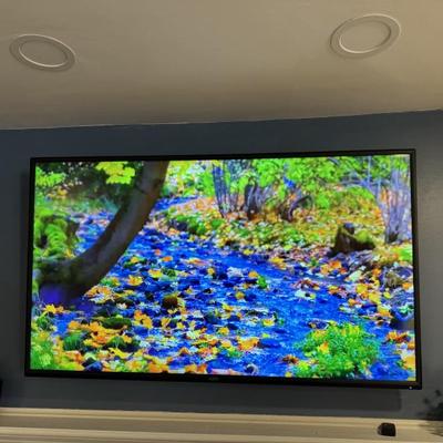 55” flat screen TV