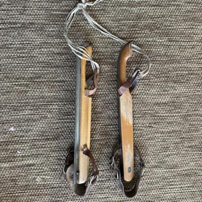 Antique ice skates