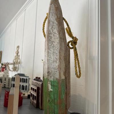 Antique Maine lobster bouy