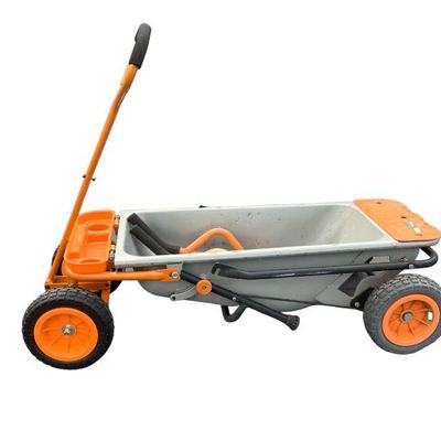 DEJE221 Worx Multi Utility Cart	This utility cart has multiple options. Can be used for a hand truck, wheelbarrow and more. 

