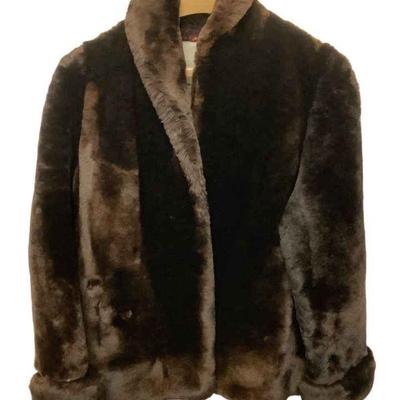 GRLI221 Vintage Sheared Beaver Jacket	Caleshu Furs sheared beaver jacket. 
